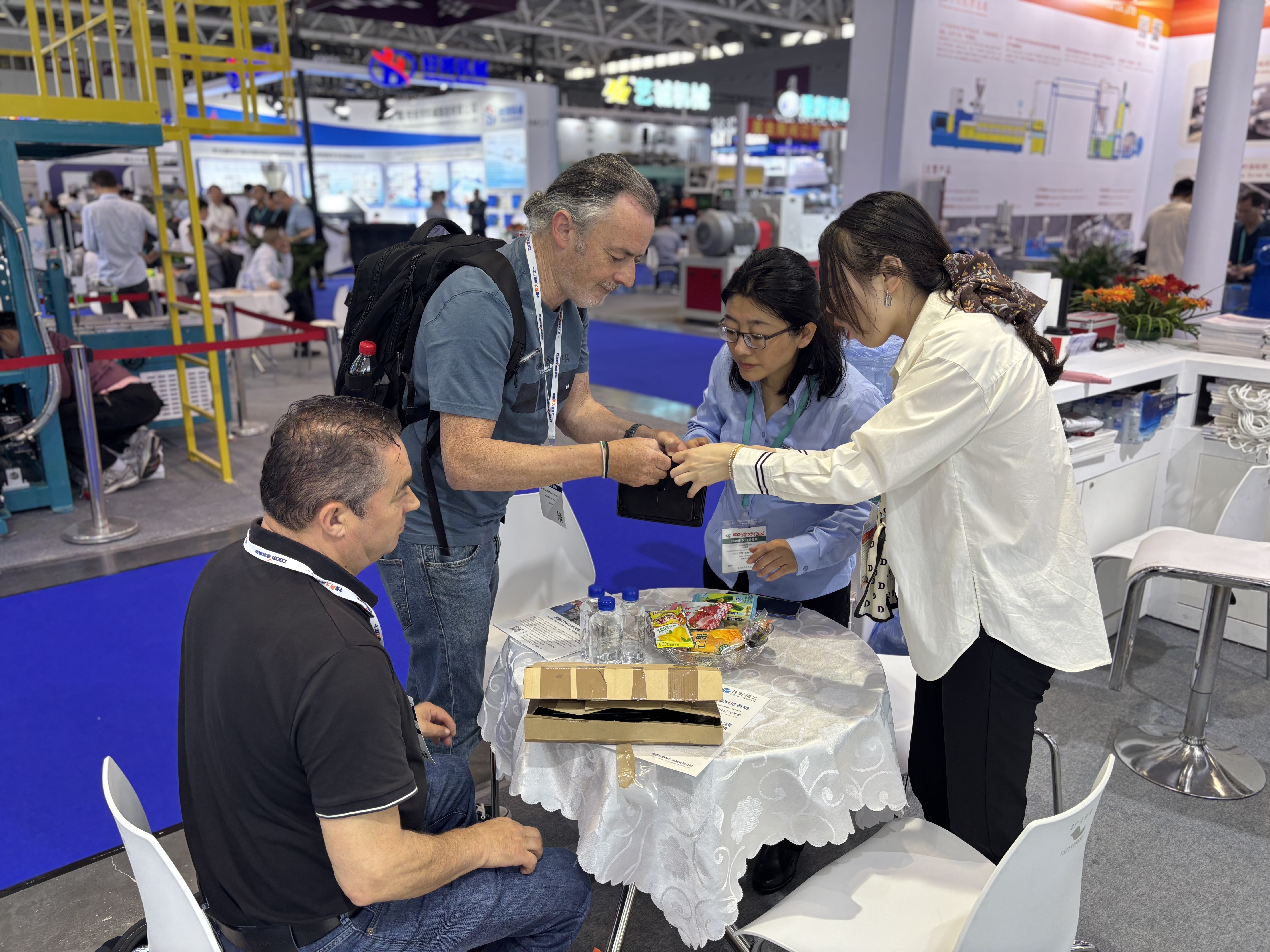 中國國際橡塑展 展會（huì）現場